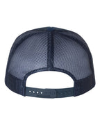 Rear View of Navy Foamie Trucker Cap - 113