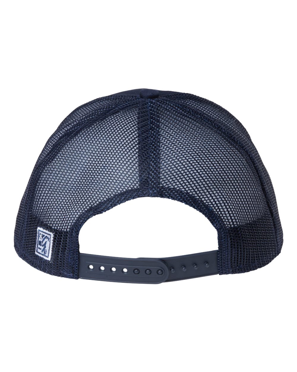 Rear View of Navy/ Navy Everyday Trucker Cap - GB452E
