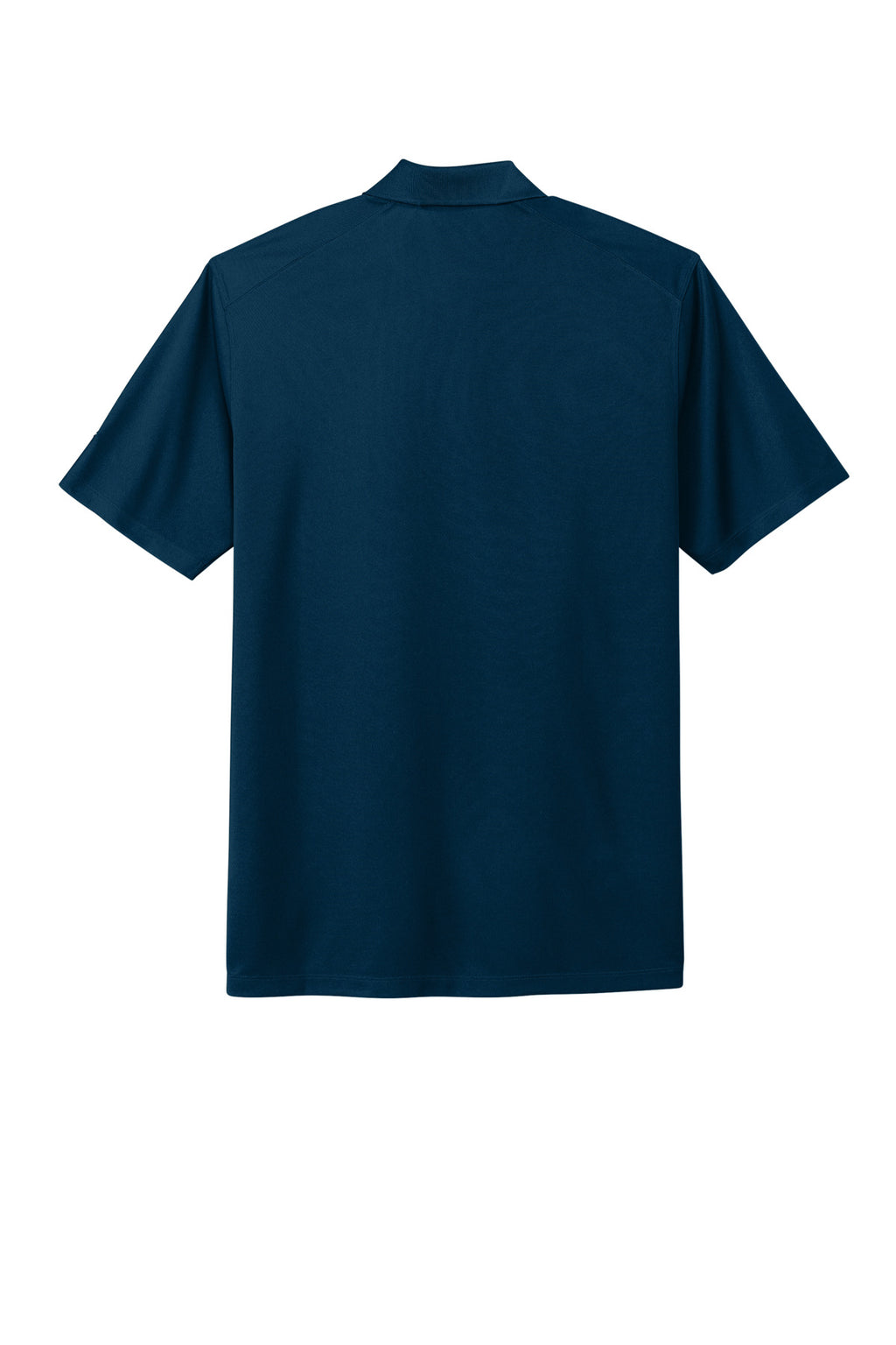 Rear View of Navy Nike Dri-FIT Micro Pique 2.0 Polo NKDC1963