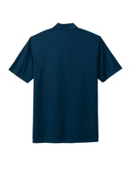 Rear View of Navy Nike Dri-FIT Micro Pique 2.0 Polo NKDC1963