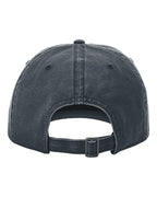 Rear View of Navy Odell Cap - 324RE