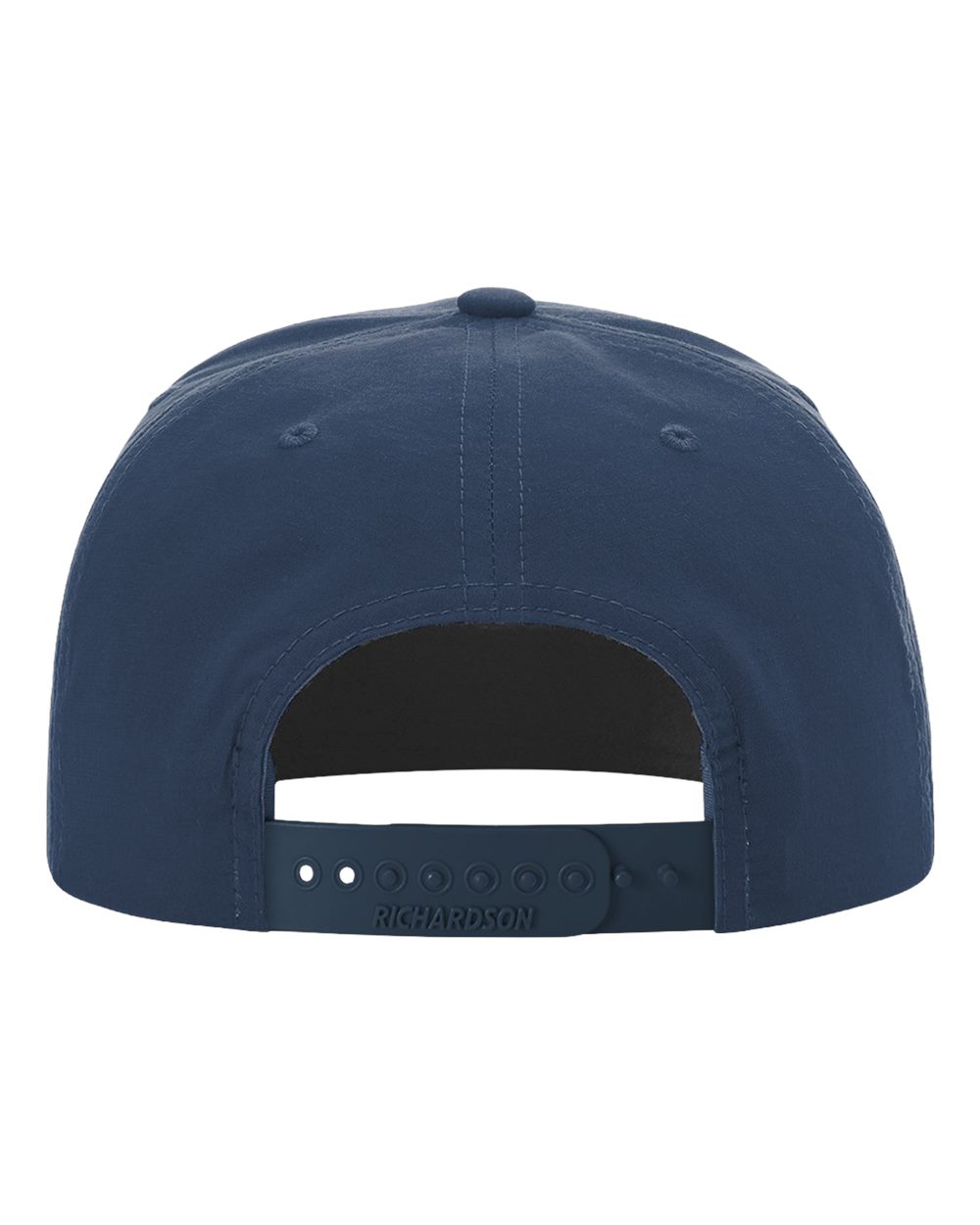 Rear View of Navy/ Red Umpqua Snapback Cap - 256