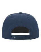 Rear View of Navy/ Red Umpqua Snapback Cap - 256