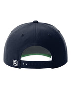 Rear View of Navy Surge Snapback Cap - 512