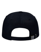 Rear View of Navy Sustainable Ashland Dad Hat - 254RE