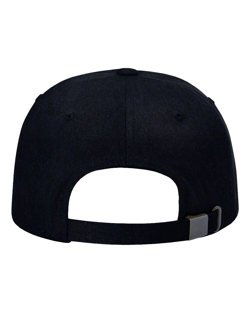 Rear View of Navy Sustainable Ashland Dad Hat - 254RE