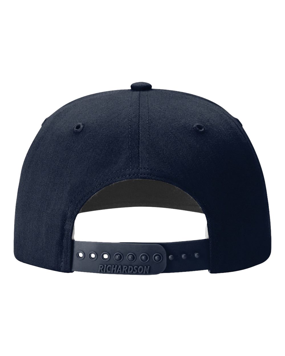 Rear View of Navy Twill Back Trucker Cap - 312