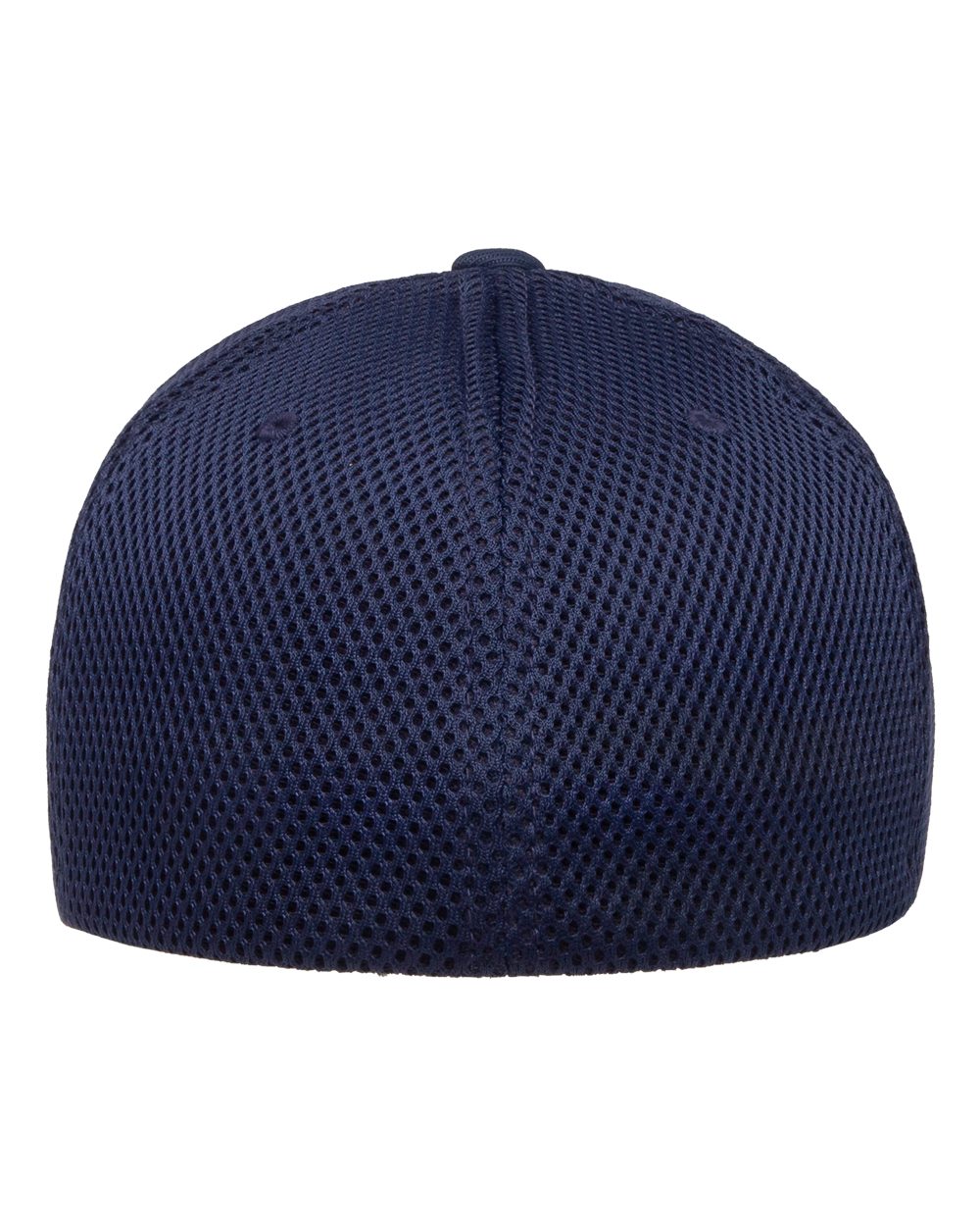 Rear View of Navy Ultrafiber Mesh Cap - 6533