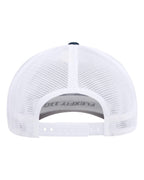 Rear View of Navy/ White 110® Mesh-Back Cap - 110M