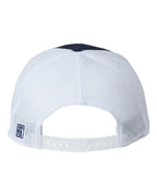 Rear View of Navy/ White Everyday Trucker Cap - GB452E