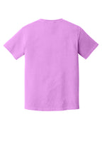 Rear View of NeonVio COMFORT COLORS Heavyweight Ring Spun Tee. 1717