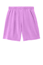 Rear View of NeonVio Comfort Colors Lightweight Sweatshort 1468