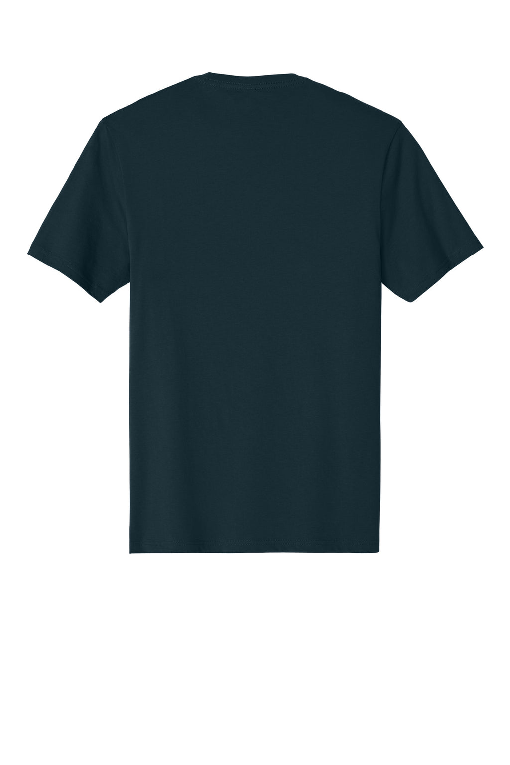 Rear View of New Navy District Perfect Weight Tee. DT104