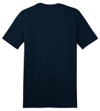 Rear View of New Navy District The Concert Tee DT5000