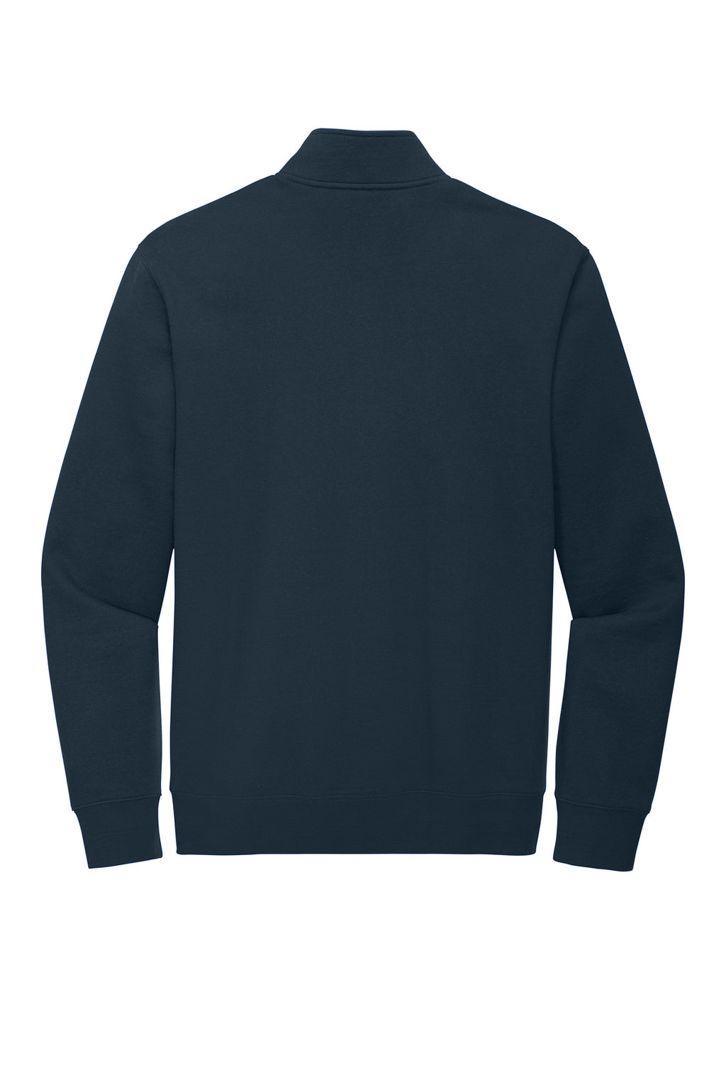 Rear View of New Navy District V.I.T. Fleece 1/4-Zip DT6106