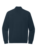 Rear View of New Navy District V.I.T. Fleece 1/4-Zip DT6106