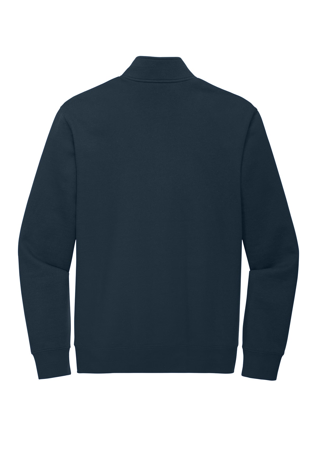 Rear View of New Navy District V.I.T. Fleece 1/4-Zip DT6106
