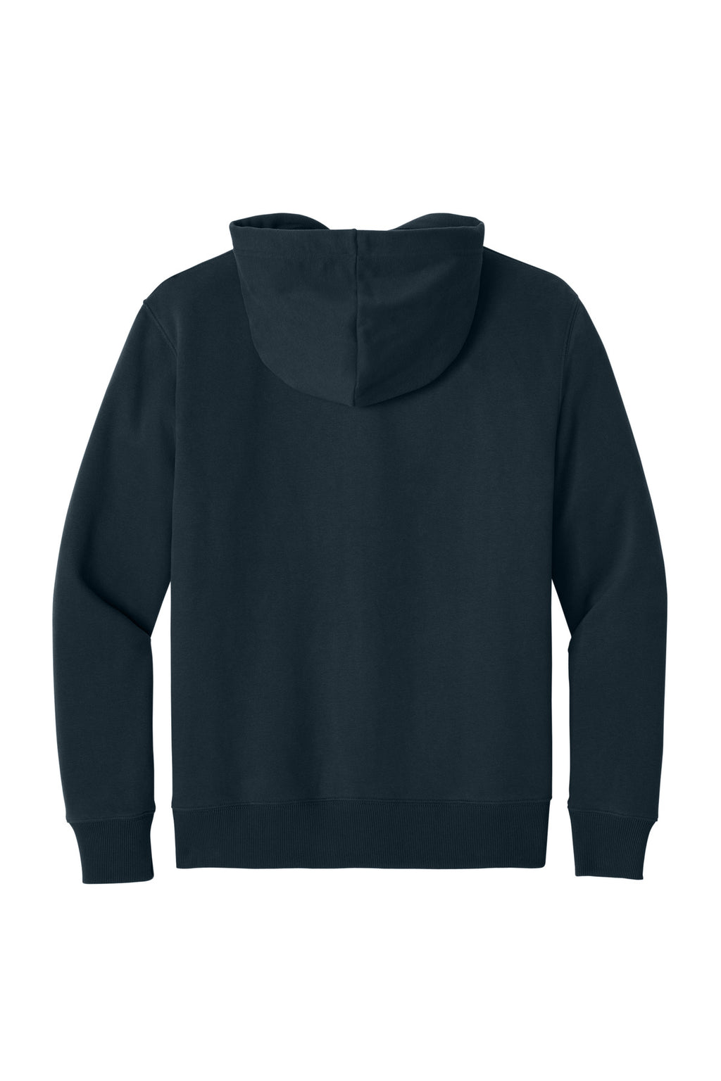 Rear View of NewNavy District V.I.T. Super Heavyweight Fleece Hoodie DT6600