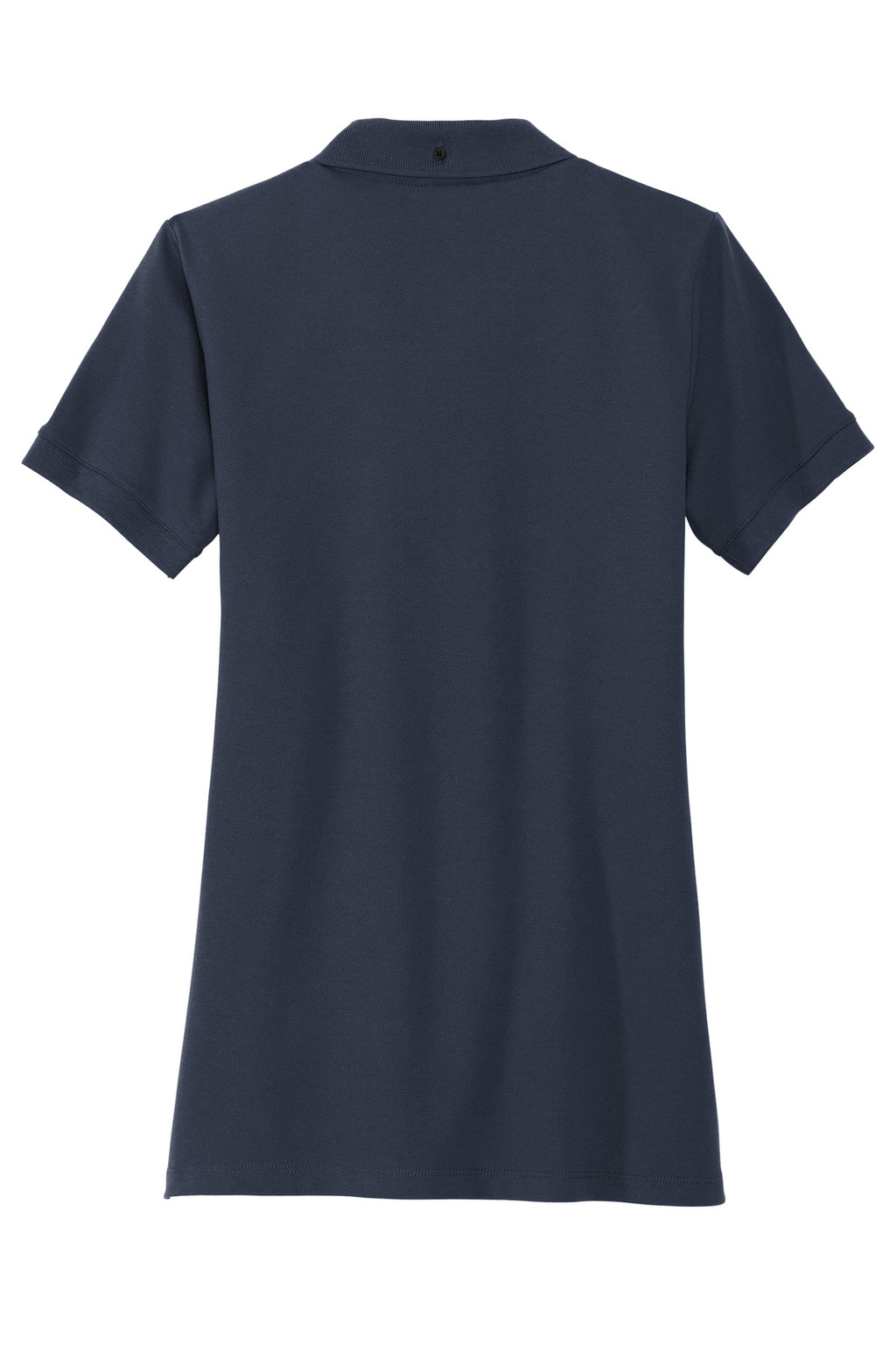 Rear View of NightNavy Mercer+Mettle Women's Stretch Heavyweight Pique Polo MM1001