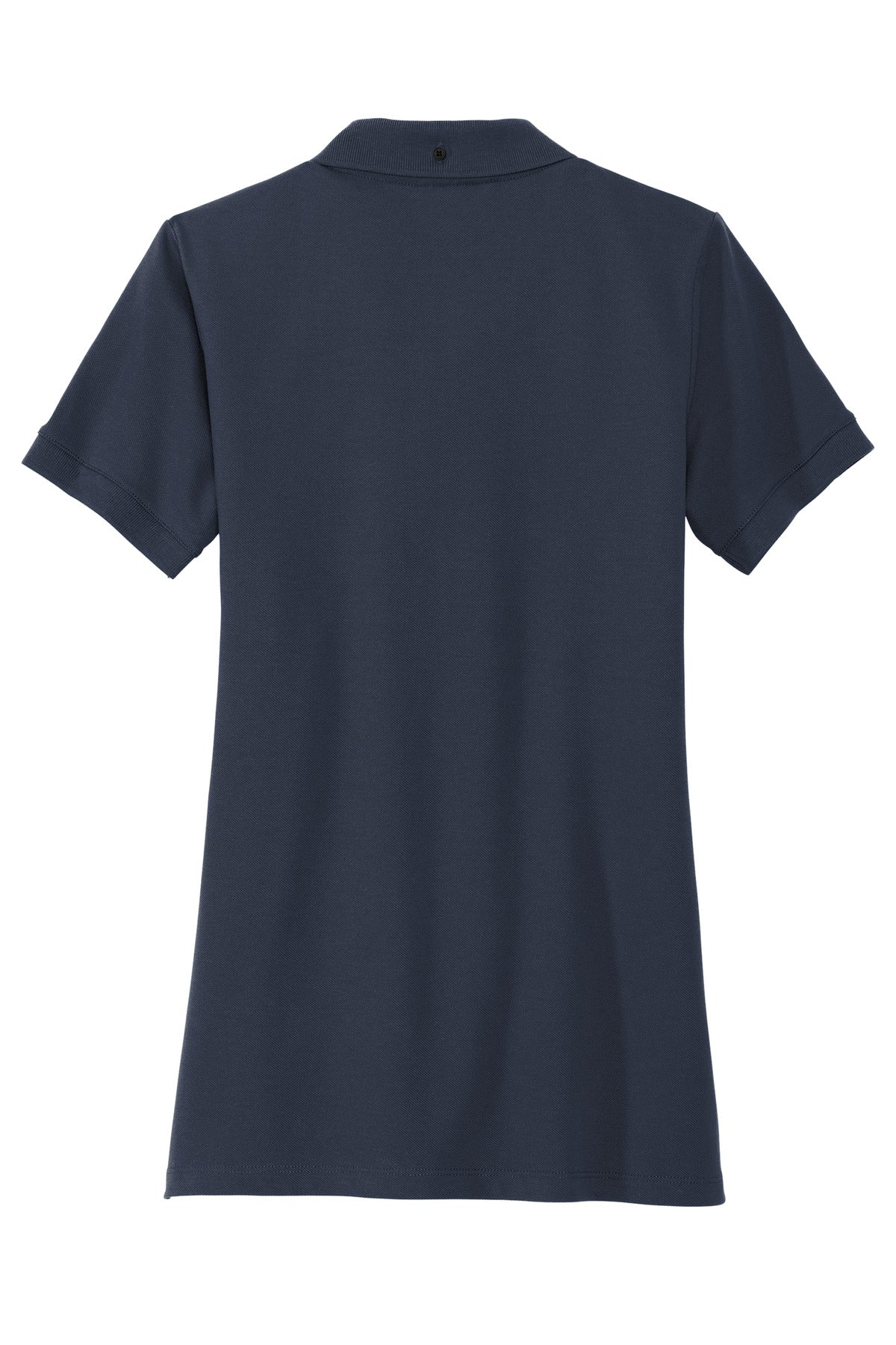 Rear View of NightNavy Mercer+Mettle Women's Stretch Heavyweight Pique Polo MM1001