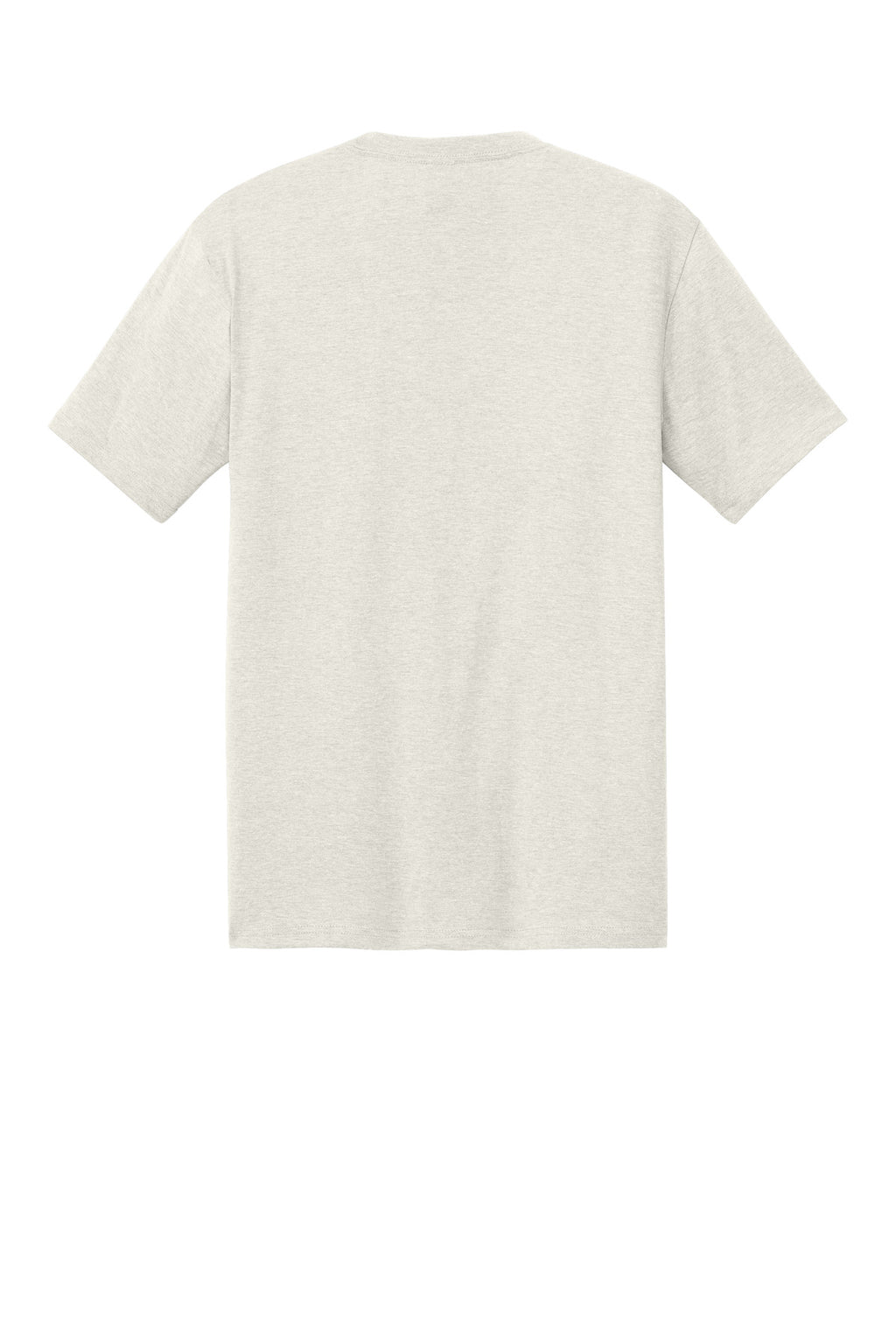 Rear View of OatHthr District Perfect Tri Tee. DM130