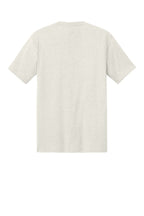 Rear View of OatHthr District Perfect Tri Tee. DM130