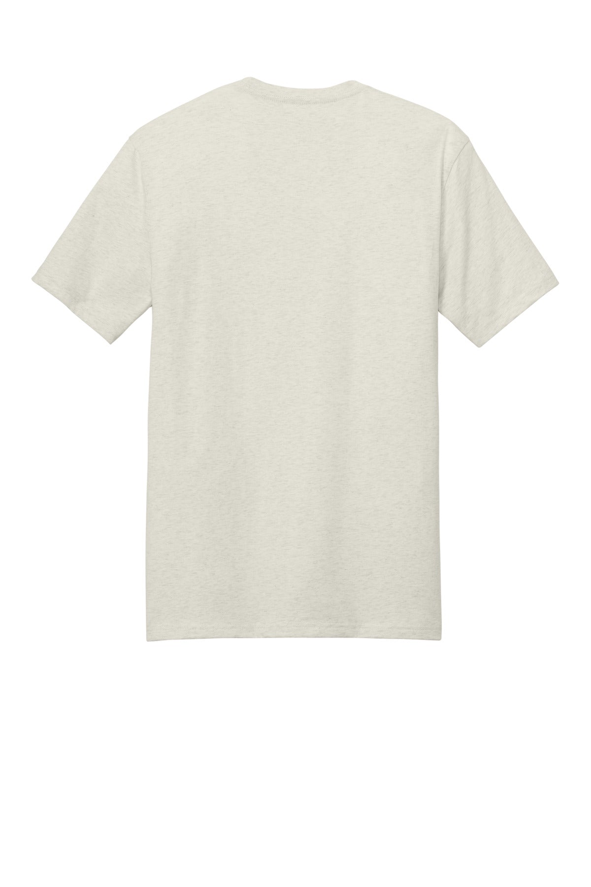 Rear View of OatHthr District Perfect Weight Tee. DT104