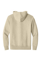 Rear View of OatHthr District V.I.T. Super Heavyweight Fleece Hoodie DT6600