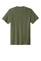 Rear View of OlvDrabGnH Port & Co Easy Cotton Tee PC43