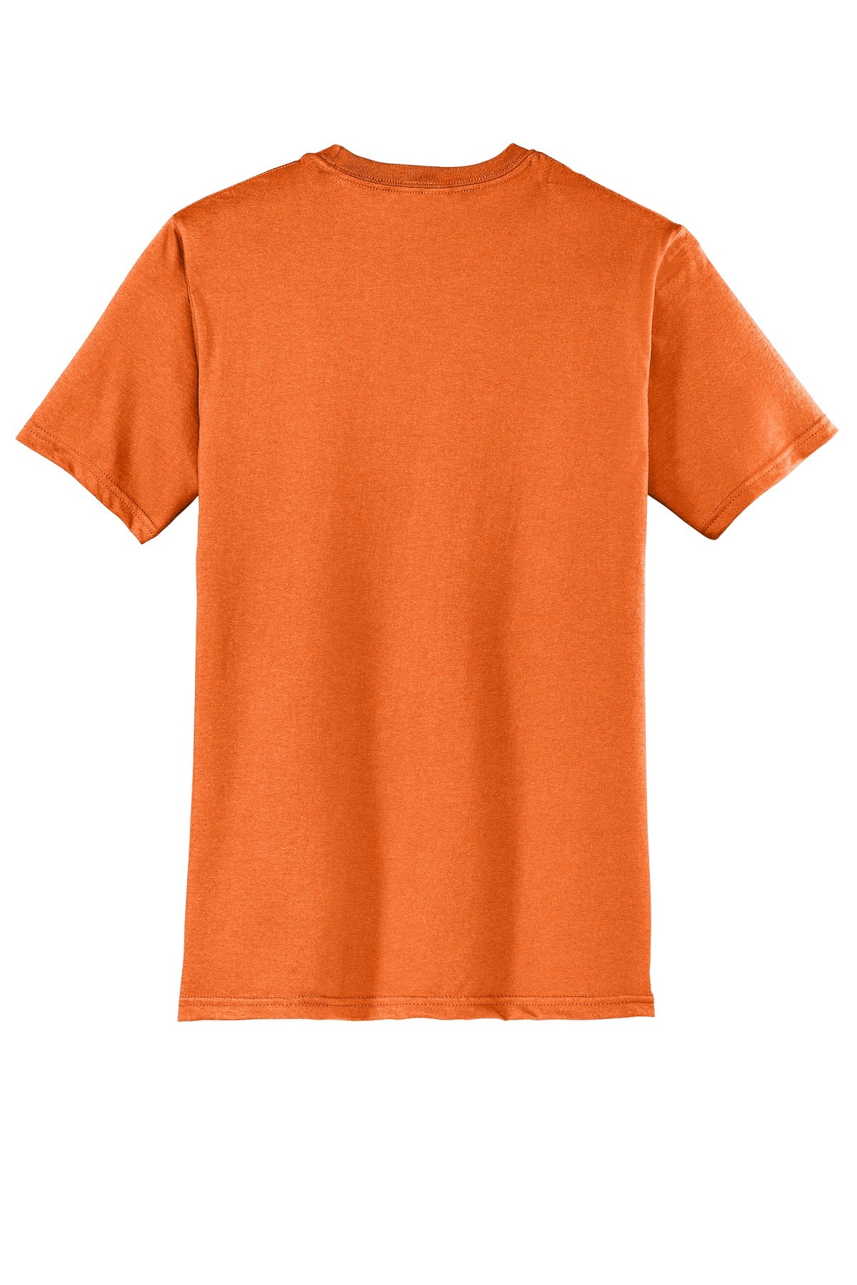 Rear View of Orange District Very Important Tee . DT6000