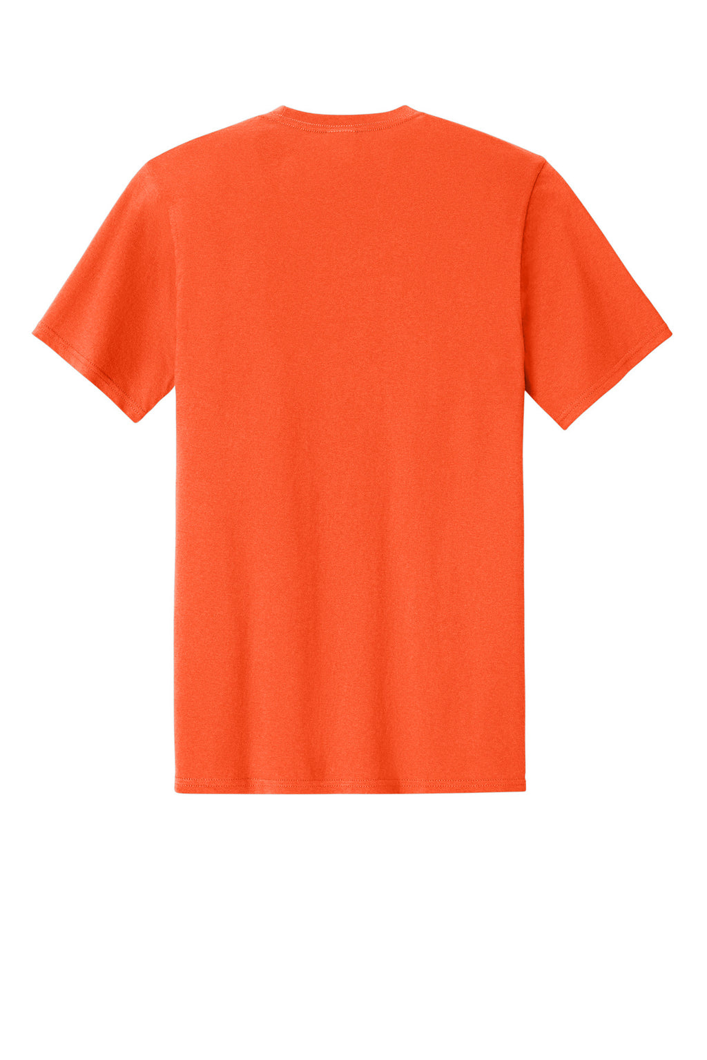 Rear View of Orange Port & Co Easy Cotton Tee PC43