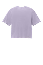 Rear View of Orchid Comfort Colors Women's Heavyweight Boxy Tee 3023CL