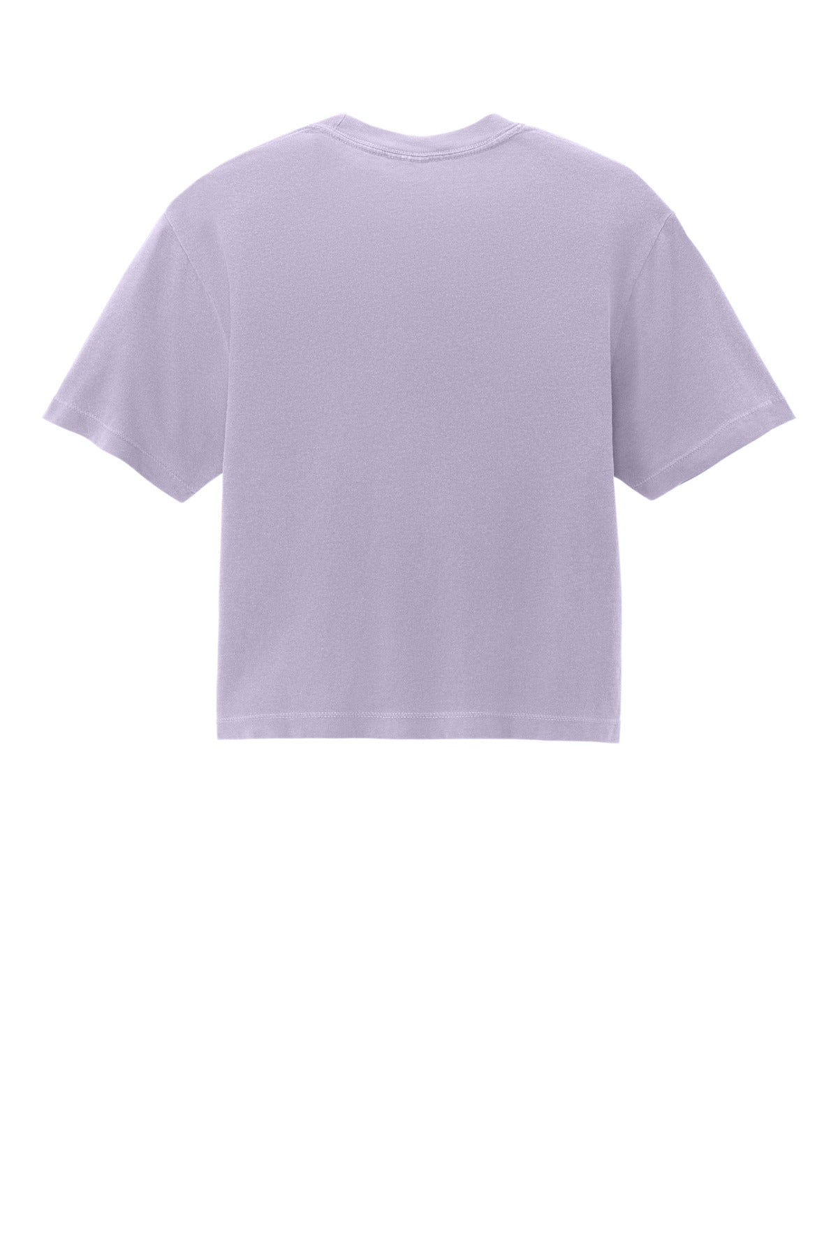 Rear View of Orchid Comfort Colors Women's Heavyweight Boxy Tee 3023CL