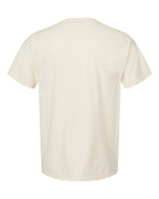 Rear View of Parchment Garment-Dyed T-Shirt - GDH100