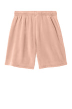 Rear View of Peachy Comfort Colors Lightweight Sweatshort 1468