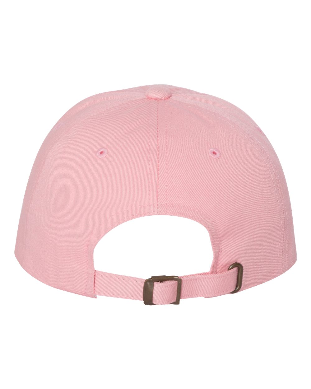 Rear View of Pink Classic Dad Hat - 6245CM