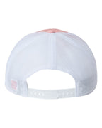 Rear View of Pink/ White Everyday Trucker Cap - GB452E