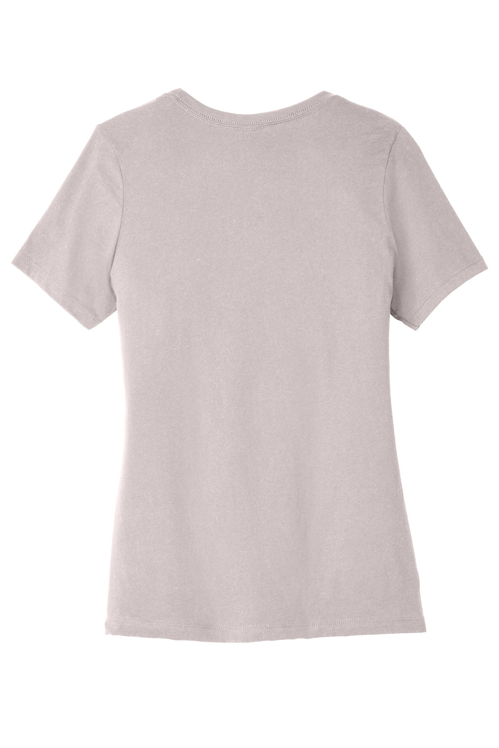 Rear View of PinkGravel BELLA+CANVAS Women's Relaxed Jersey Short Sleeve Tee. BC6400