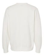Rear View of Prepared For Dye Midweight Pigment-Dyed Crewneck Sweatshirt - PRM3500