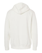 Rear View of Prepared For Dye Midweight Pigment-Dyed Hooded Sweatshirt - PRM4500