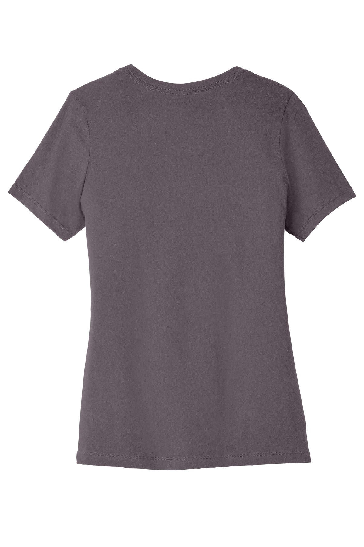 Rear View of PurpleStrm BELLA+CANVAS Women's Relaxed Jersey Short Sleeve Tee. BC6400