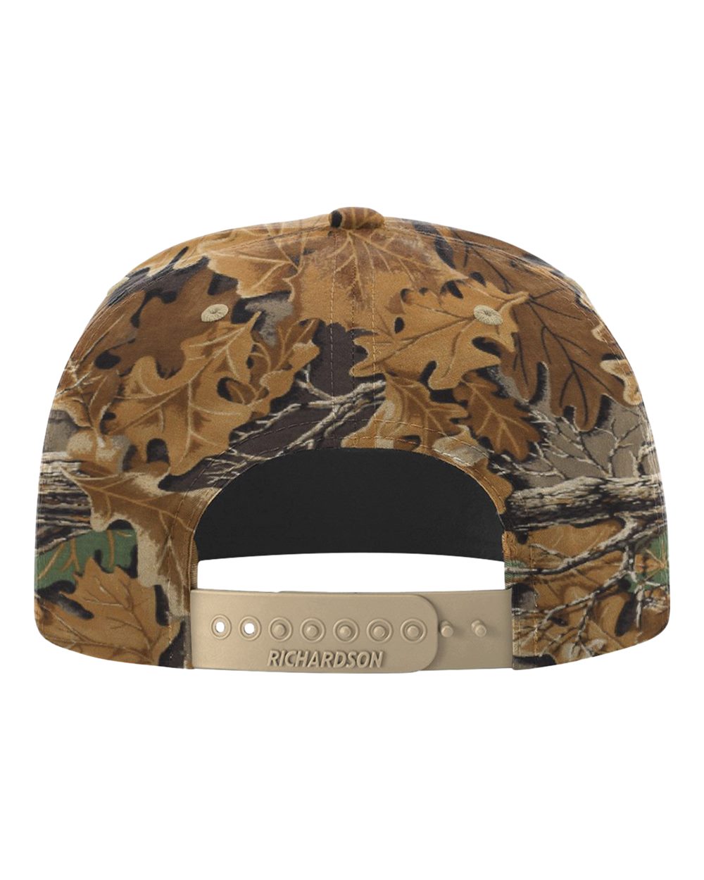 Rear View of Realtree Advantage/ Khaki Printed Umpqua Gramps Cap - 256P