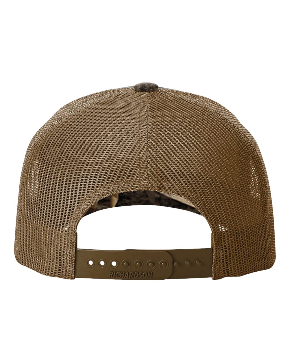 Rear View of Realtree Max-7/ Buck Five-Panel Printed Trucker Cap - 112PFP