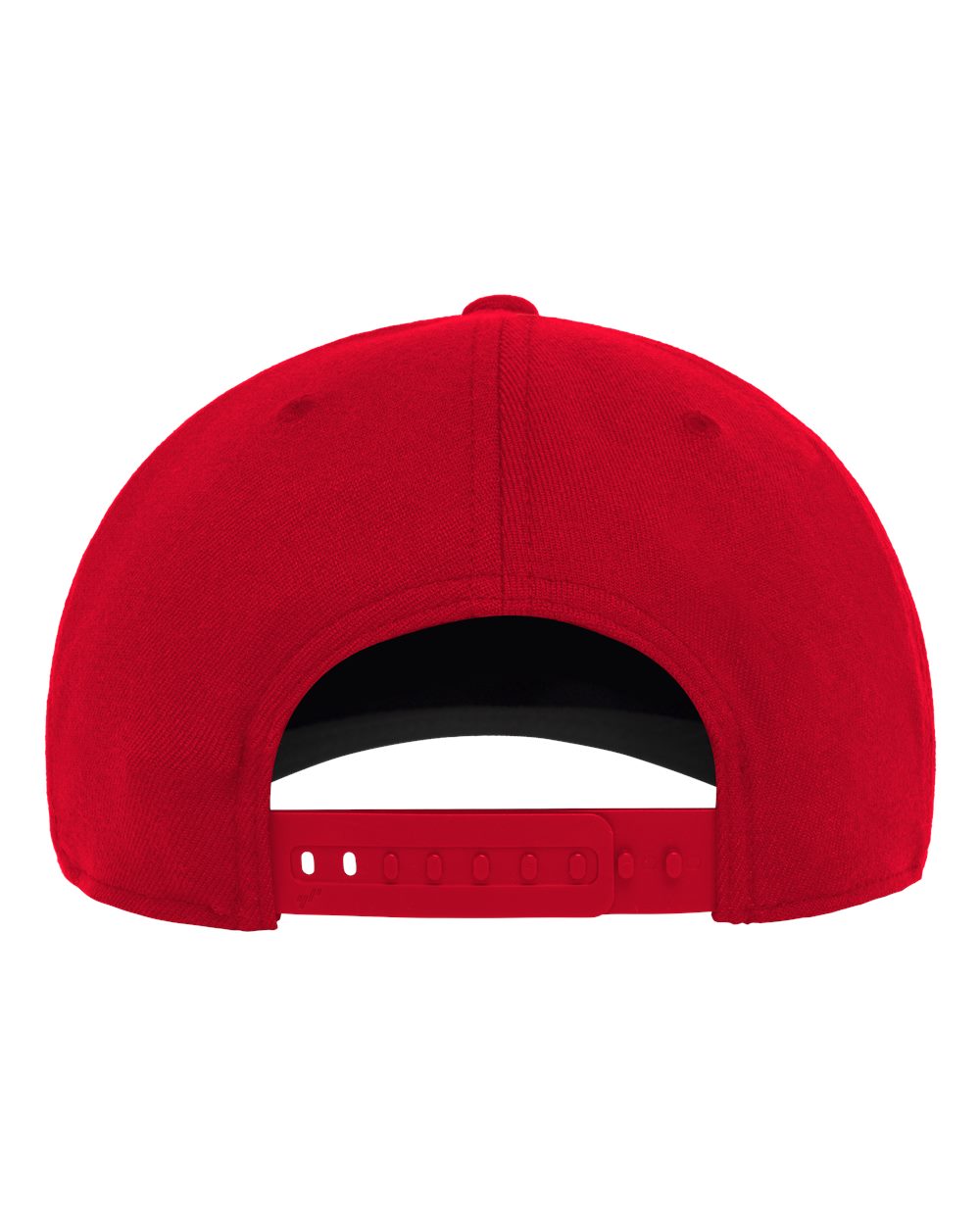 Rear View of Red 110® Snapback Cap - 110F