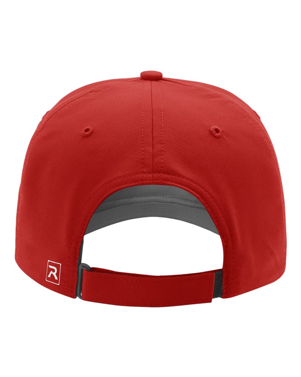 Rear View of Red Casual Performance Cap - 225