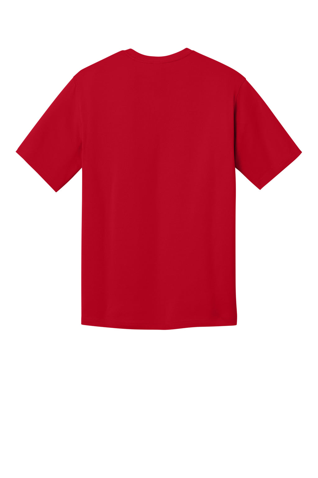 Rear View of Red CornerStone Workwear Pro Short Sleeve Tee CS440