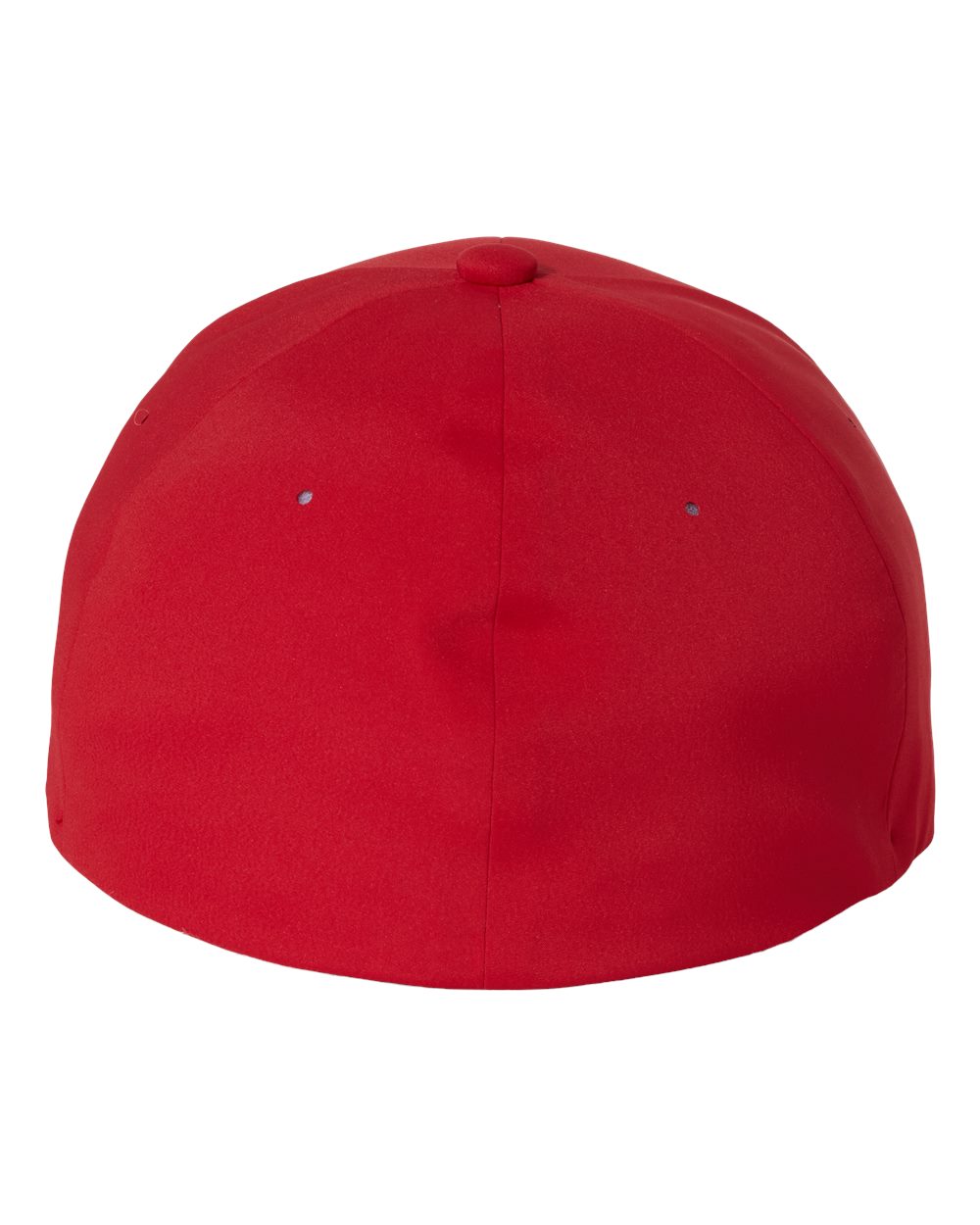 Rear View of Red Delta® Seamless Cap - 180