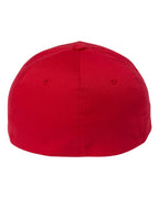Rear View of Red NU® Cap - 6100NU