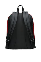 Rear View of Red Port Authority Basic Backpack. BG204