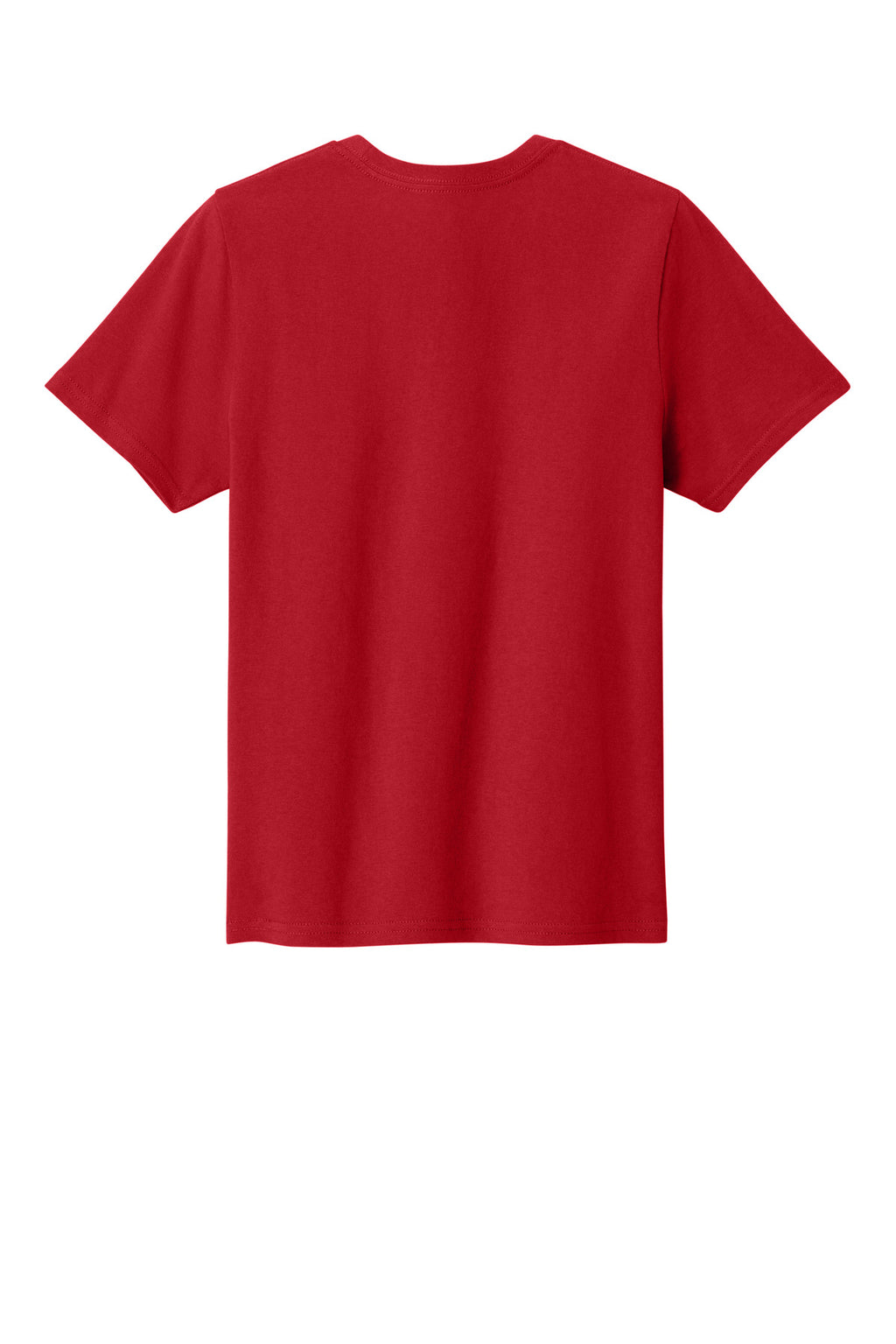 Rear View of Red Port & Co Youth Easy Cotton Tee PC43Y